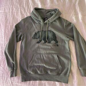 The North Face Men's Green Bear Hoodie